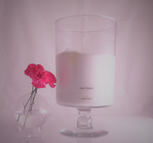Pedestal Pillar Glass Vessel Candle - Pure