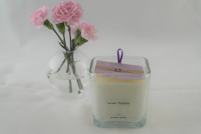 Medium Square Glass  - Pure